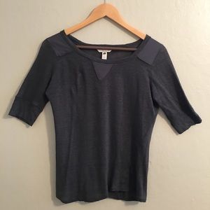 Banana republic heritage grey top
